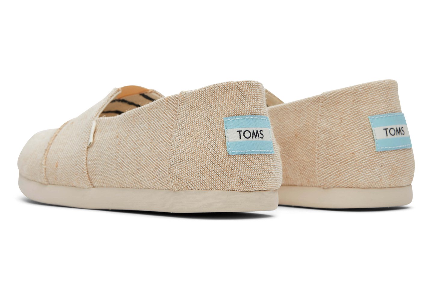 Toms Espadryle Męskie Beżowe - Alpargata Heritage Płócienne - 32RDOKZMH